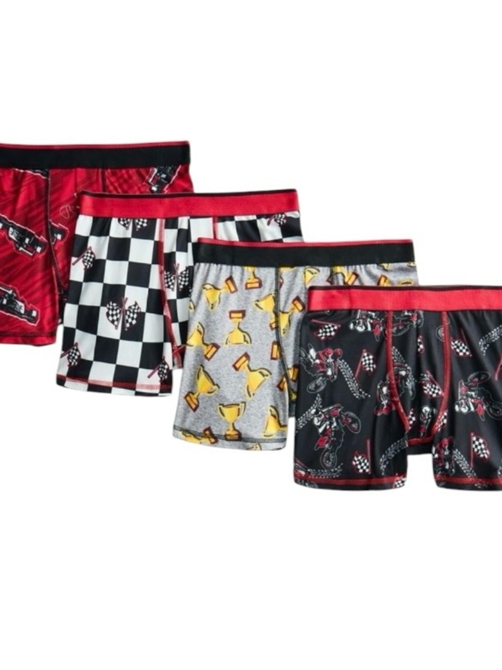 Boys’ Print Boxer Briefs 4-Pack from Wonder Nation
